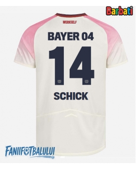 Bayer Leverkusen Patrik Schick #14 Tricou Fotbal Replică 2025-26 Barbati Deplasare